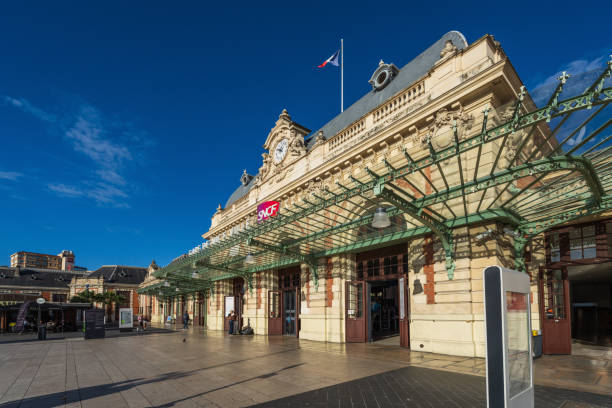 Gare de Nice - Ville is main railway station in Nice, completed in 1867 by architect Louis Bouchot and served by intercity and high speed TGV trains.