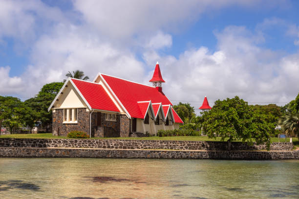 istock Notre-Dame Auxiliatrice de Cap Malheureux, Mauritius 2185438078