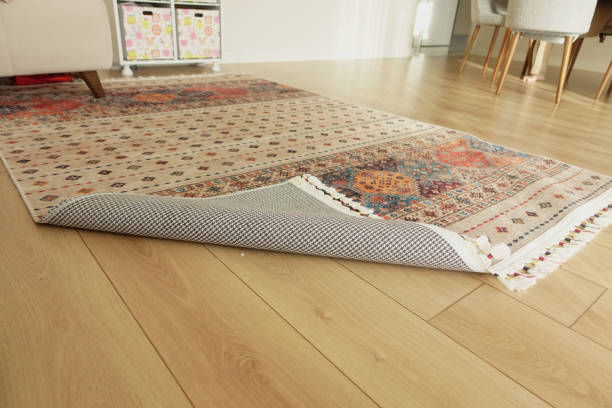 istock carpet texture background on wooden floor with copy space 2185438102