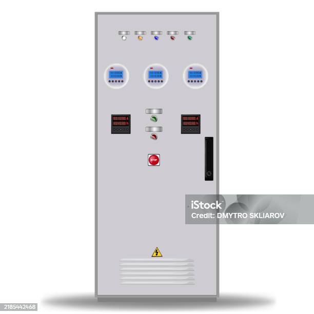 Computer Panel Vector Image Control Panel Production Control Panel And Control Of Computer Devices ...