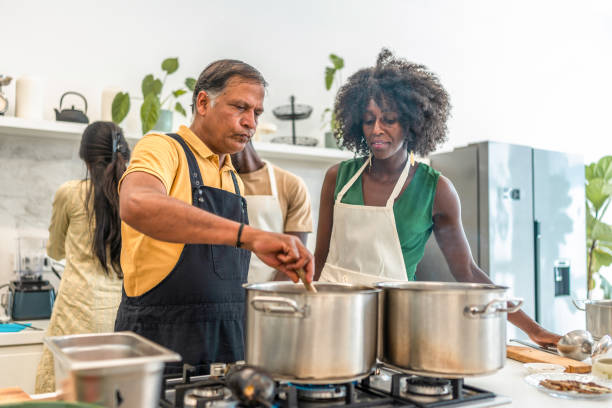 istock Culinary Skills Exchange in Indian Cuisine Workshop 2185448095