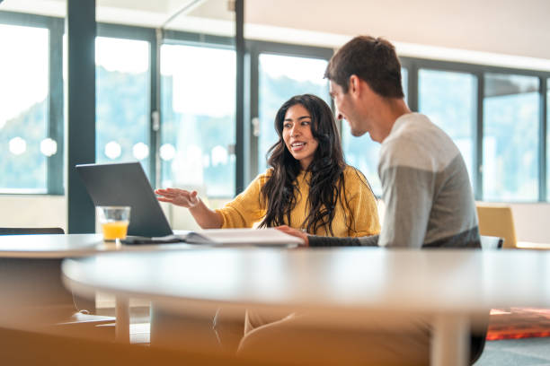 istock Diverse Team Collaboration in Coworking Space 2185449322