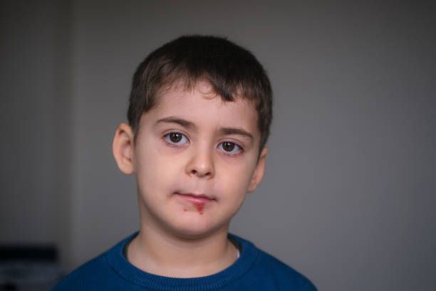 Portrait of a toddler boy