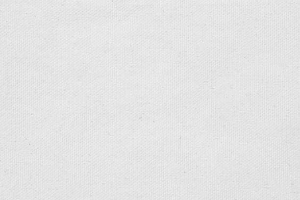 istock Jute hessian sackcloth woven texture pattern background in light white color textile. White canvas fabric, linen cotton cloth rough texture background of watercolour paper craft blank cardboard empty. 2185472514