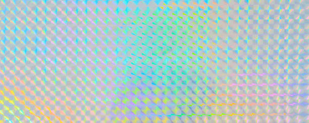 istock Holographic rainbow foil iridescent texture abstract hologram background 2185472903