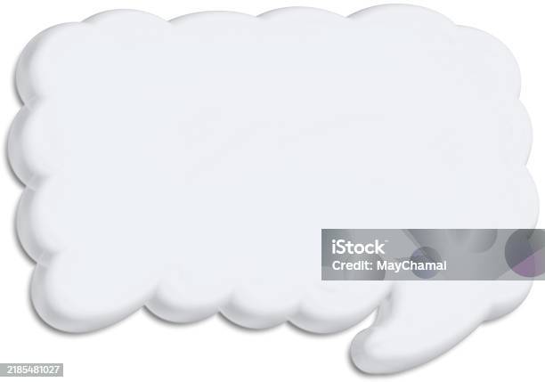 3d White Text Box Illustration Stock Illustration - Download Image Now ...