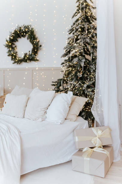 istock Christmas Tree, Holiday Decor, Festive Lights 2185492250