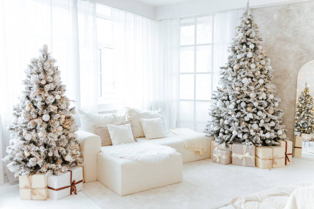 istock Christmas Tree, Holiday Decor, Festive Lights 2185492412
