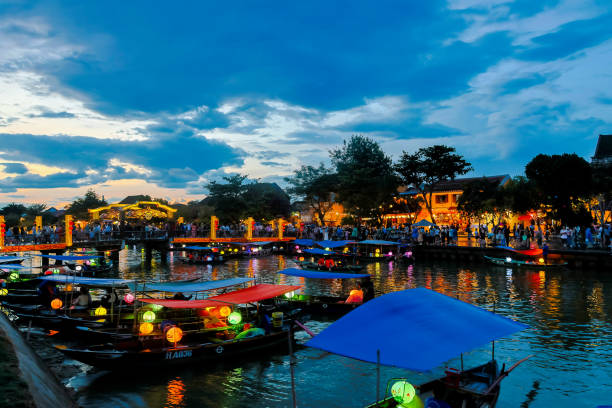 istock Beautiful view of Thu Bon River 2185496260