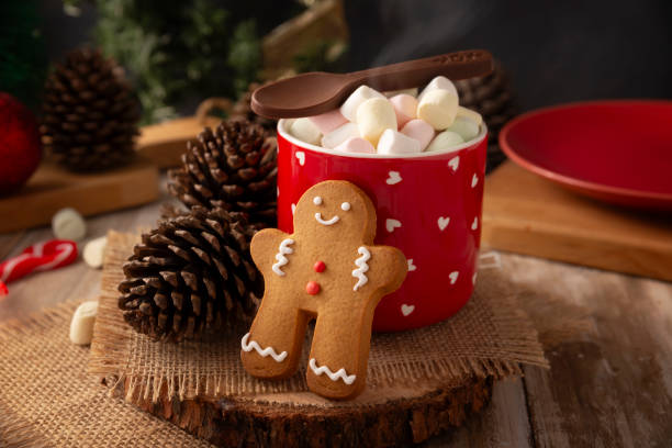 istock hot chocolate and christmas cookies 2185498610