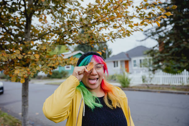 istock Young Woman Taking a Walk Outside 2185504473