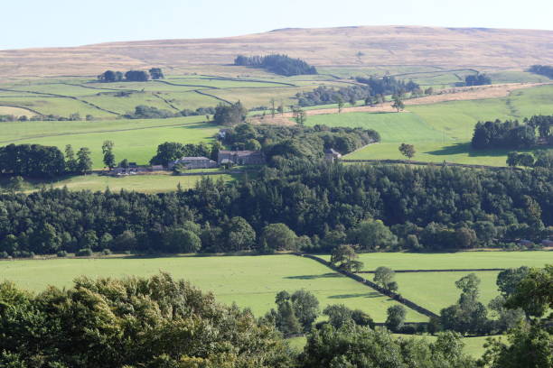 istock View across rolling countryside in summer 2185505870