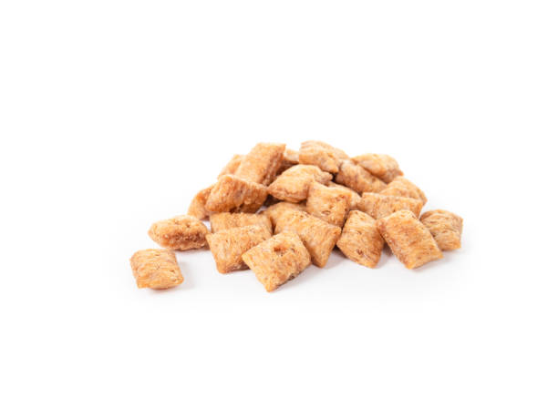 Pile of cat treats or snack.