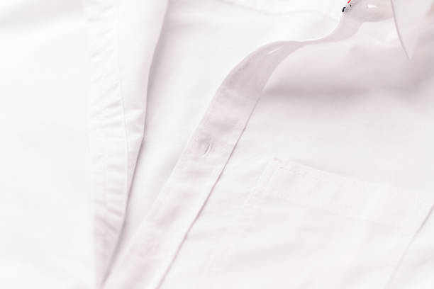 istock Close up of white Men's shirt. 2185508814