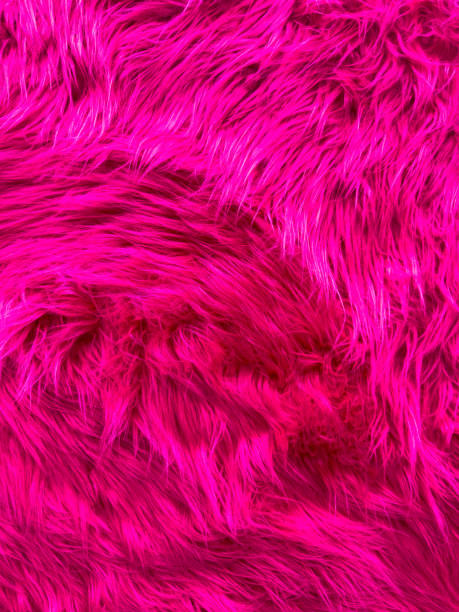 istock A pink fur texture with a pink background 2185512834