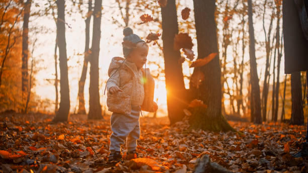 istock Autumn Joy with Mother and Child 2185513793