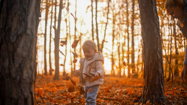 istock Autumn Joy with Mother and Child 2185513888