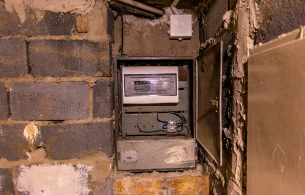 istock Old electricity meter in the basement 2185514310