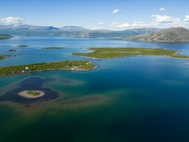 istock aerial view of Abisko 2185515662