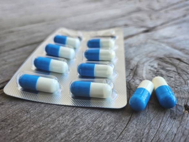 istock Capsule medicine in a sheet 2185521846