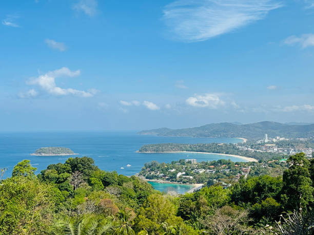 istock Landscape and scenery visible from Karon Viewpoint in Phuket, Thailand. 2185530236