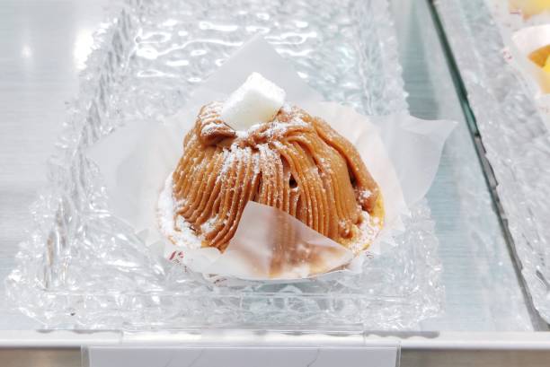 Chestnut Mochi Tart