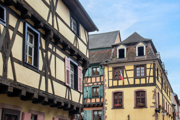 istock Half-timbered houses in Riquewihr 2185535826