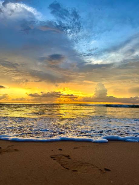 istock Sunset on the horizon by the Beach in Sri Lanka 2185540722