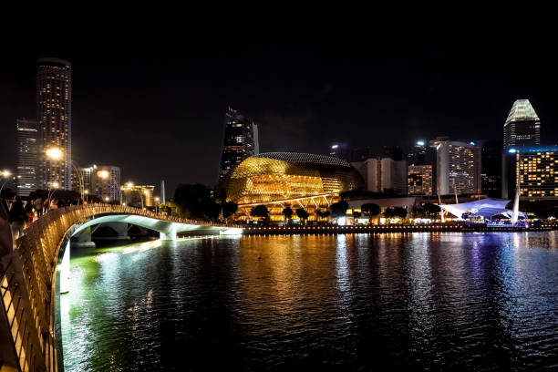 istock Singapore city skyline at night 2185541853