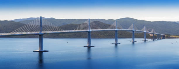 istock The Peljesac Bridge in Croatia 2185545456