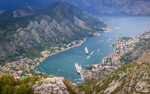 Bay of Kotor, Montenegro,