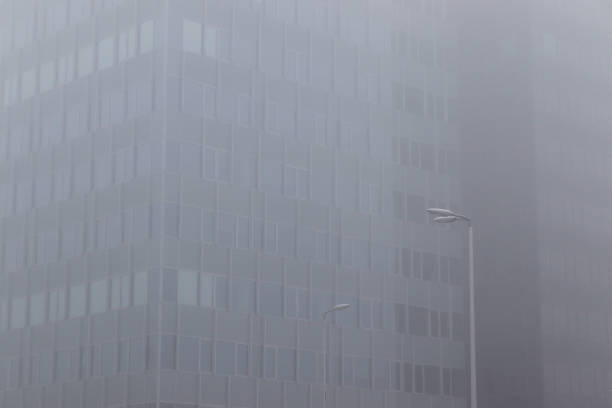 istock Fog in the city 2185547309