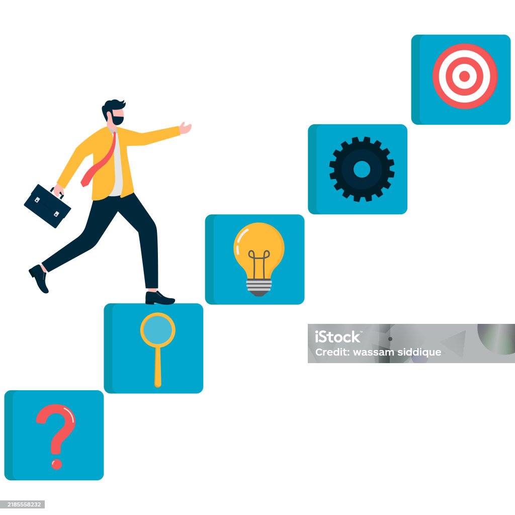 Control Strategy Vector Business Strategy And Action Plan Control Or Business Strategy ...