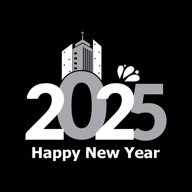 istock Happy New Year 2025 design. Creative design of 2025 typography. 2185563046