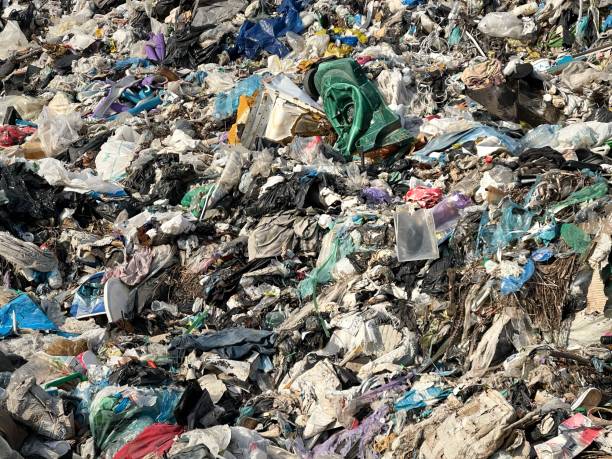 istock Background of garbage. Waste thrown into the environment close-up. 2185565018
