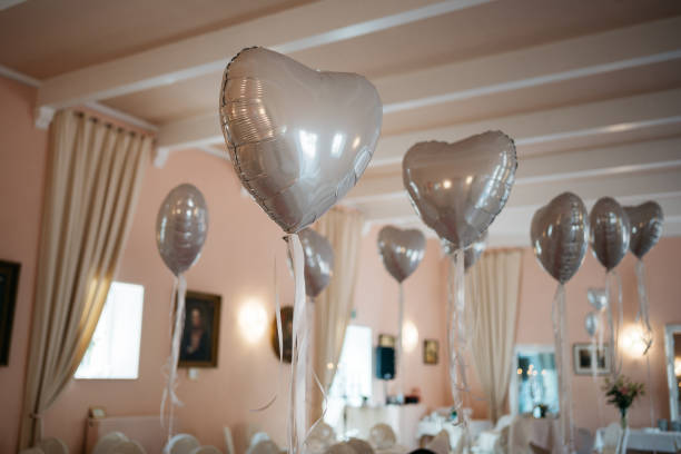 A child's first birthday party in a marquee in the garden at home