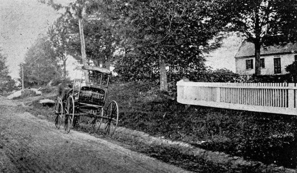 istock Antique image of Worcester and surroundings, Massachusetts: Everettville 2185570294