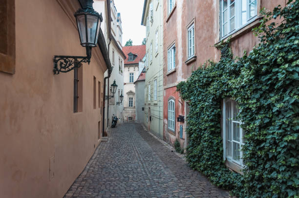 istock A narrow street in old Prague 2185571485
