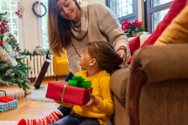 istock Christmas at home, time for presents 2185572498