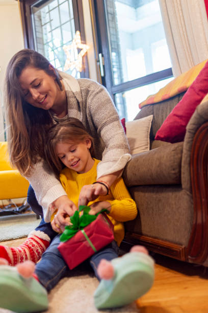 istock Christmas at home, time for presents 2185572503