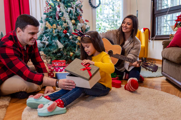 istock Christmas at home, time for presents 2185574463