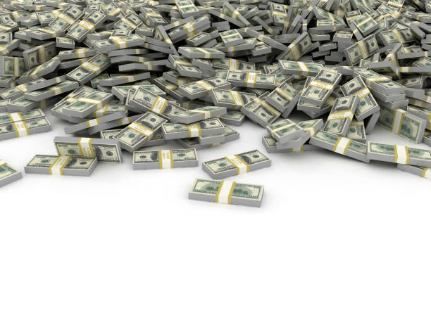 istock US Dollar Big Money Isolated Stack Finance Background 2185575672