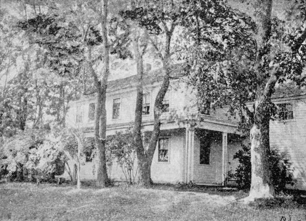istock Antique image of Worcester and surroundings, Massachusetts: Princeton 2185576528