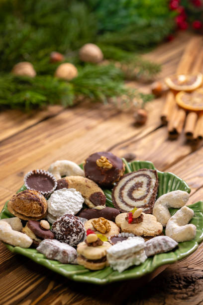 istock Various types of typical Czech christmas cookies 2185578851