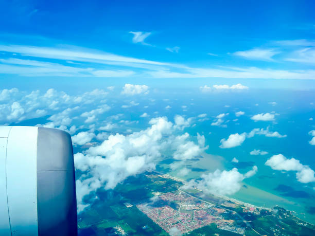 istock Sky high above the Clouds - Ariel View  from the Plane 2185581735