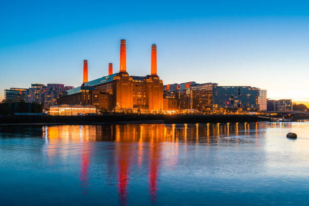 River Thames Battersea Power Station