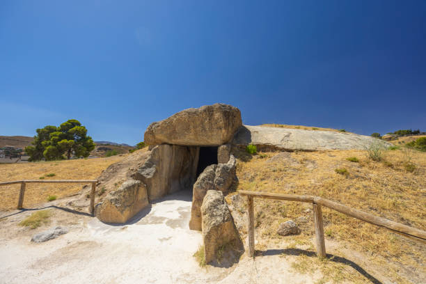 istock Dolmen de Menga from the 3rd millennium BCE, UNESCO site, Antequera, Spain 2185585008