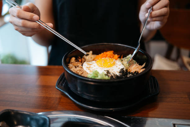 Korean traditional rice dish, Bibimbap