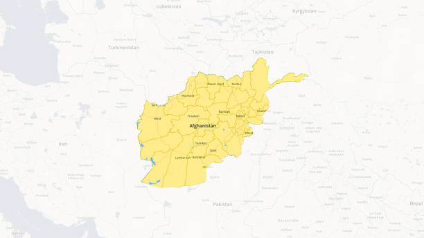 This visually appealing world map features a specific country highlighted in yellow to draw attention. Clear borders and labeled cities provide detailed geographic context. It is perfect for educational content, presentations, or creative projects that require a unique and eye-catching map design.\n\n\nCredit: https://www.nasa.gov/topics/earth/images