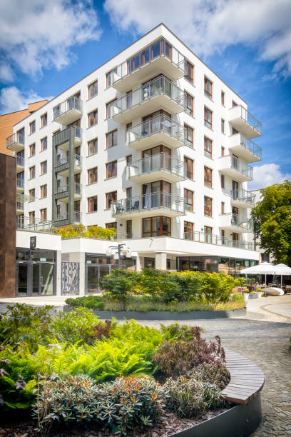 istock Modern housing estates with a green zone 2185594224
